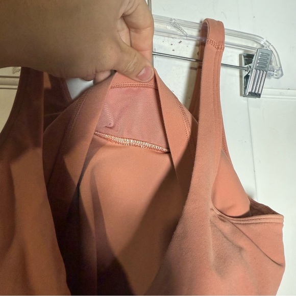 Lululemon Align Tank in Rust Coral Size 4 Nulu Stretchy Comfy - Picture 6 of 10
